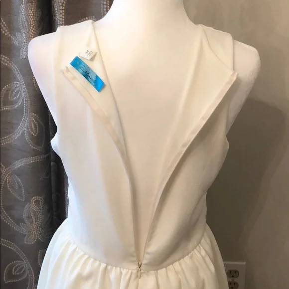 Francesca’s White Sleeveless Dress - Picture 10 of 13